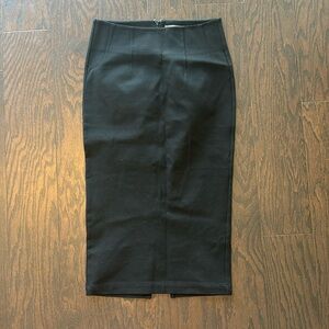 Michael Stars size XS black pencil skirt with slit